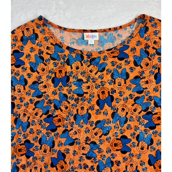 Lularoe Disney Minnie Mouse Irma Top Tunic Size 2XL Walt Disney World - Picture 2 of 3